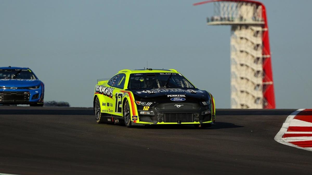 NASCAR Cup Series at COTA starting lineup Ryan Blaney wins his second