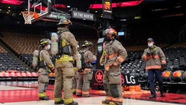 Toronto Raptors Fire