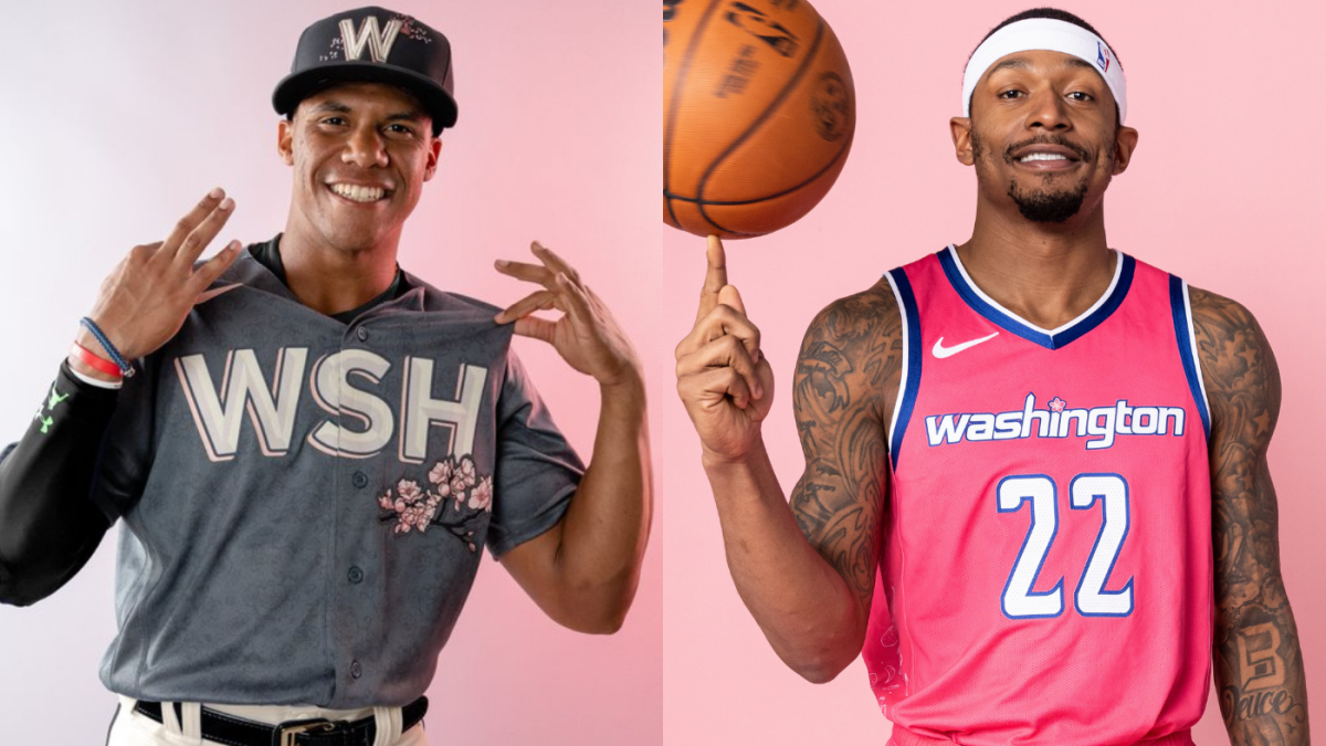 Wizards Join Nats With New Pink Cherry Blossom Uniforms – SportsLogos.Net  News