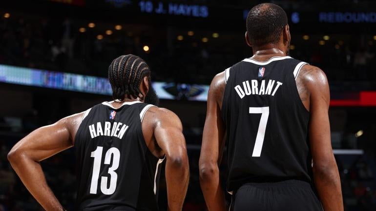 James Harden Kevin Durant Brooklyn Nets Getty Images