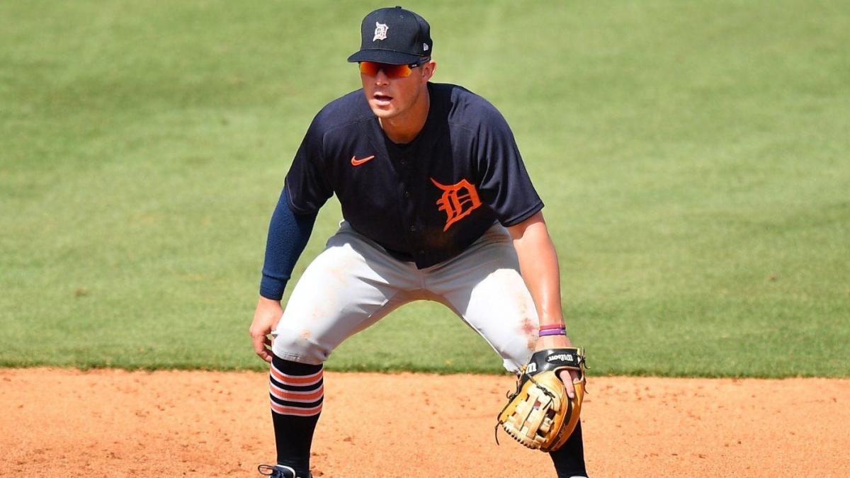 Tigers third baseman, No. 1 overall pick Spencer Torkelson out after  slicing finger on can