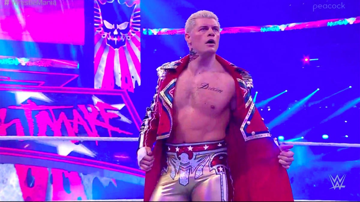 WrestleMania 38: Cody Rhodes kembali ke WWE dengan penuh kemenangan saat mantan wakil presiden AEW mengalahkan Seth Rollins