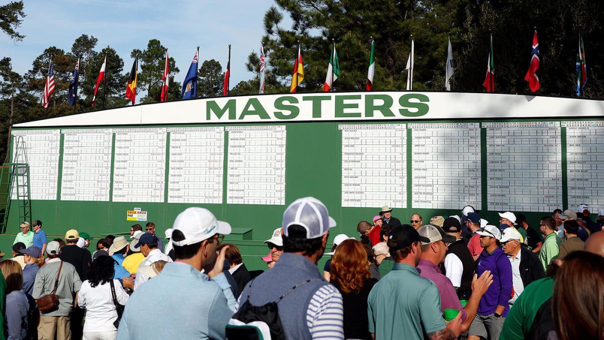 2022 Masters leaderboard: Live coverage Tiger Woods score golf scores today in Round 1 at Augusta National – CBS Sports