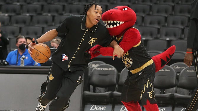 Scottie Barnes and The Raptor
