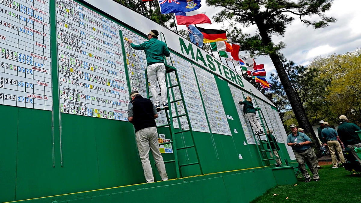 masters tour leaderboard