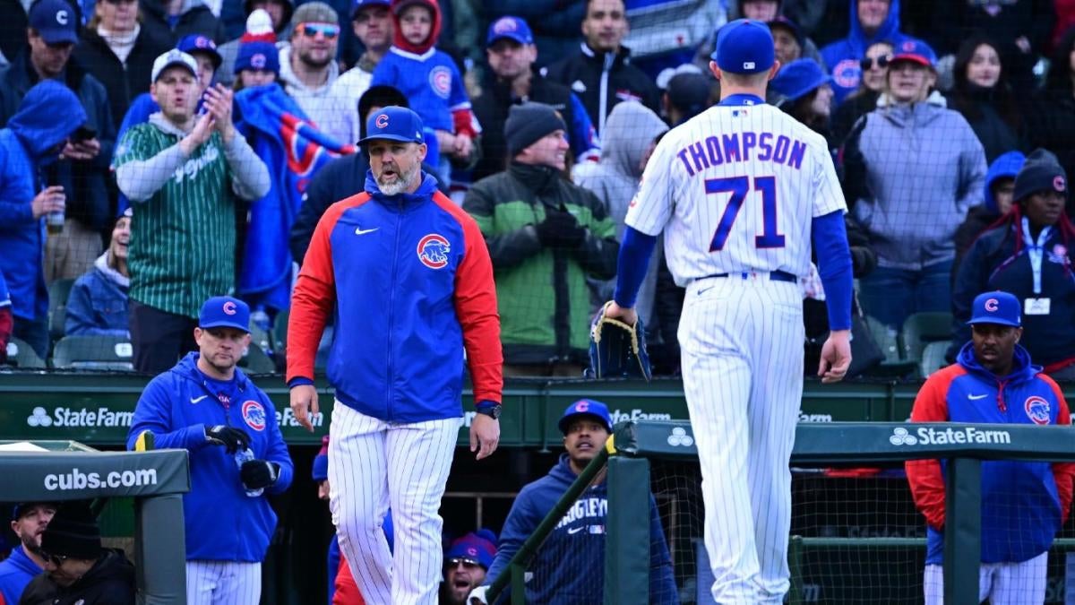 Keegan Thompson dari Cubs, David Ross diskors karena insiden pembersihan bangku vs. Brewers