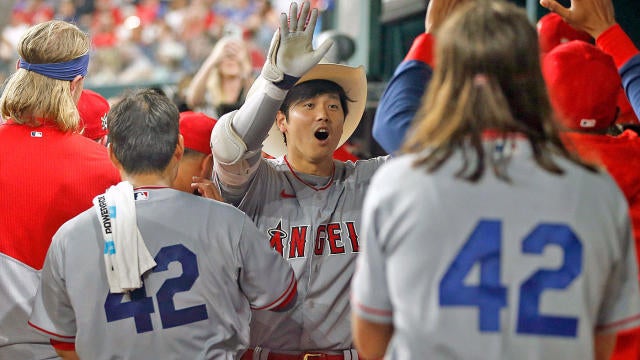 Shohei Ohtani hits two homers, strikes out 10 and adds to Angels