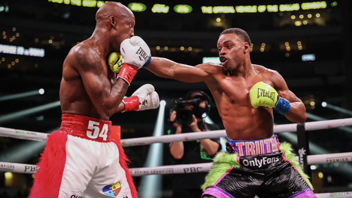 Errol Spence Jr. vs. Yordenis Ugas fight results highlights: ‘The Truth’ unifies titles with 10th-round TKO – CBS Sports