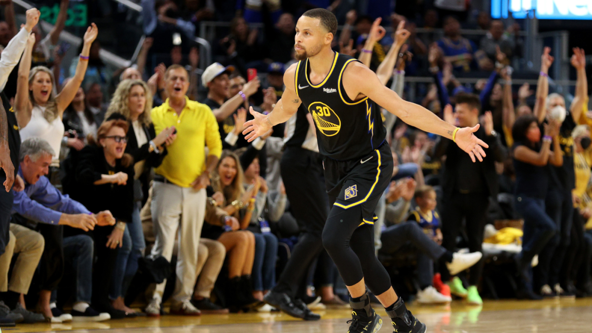 2022 NBA playoffs scores: Warriors dominate Nuggets in Curry’s return 76ers handle Raptors on opening day – CBS Sports