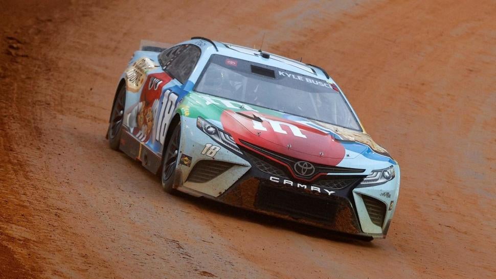 Kyle Busch Getty NASCAR Cup Series Bristol Dirt