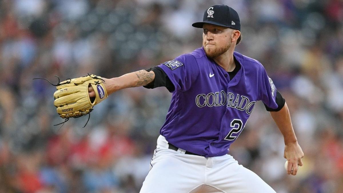 Colorado Rockies Kyle Freeland 2017 Game-Used Jersey to Aid Hurricane  Harvey Relief Efforts