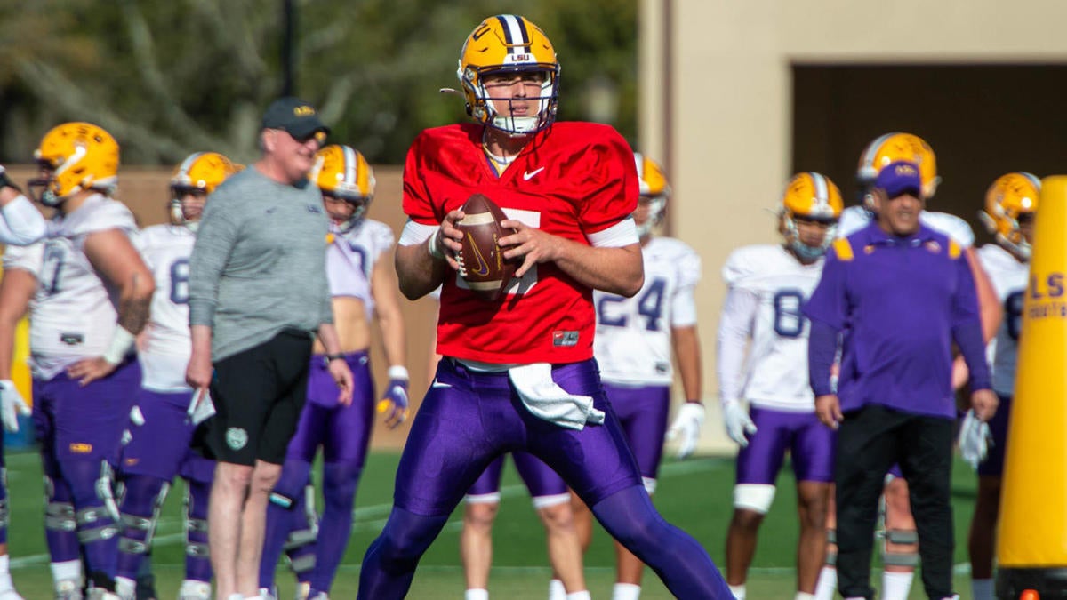 LSU Football  First Spring Practice STORYLINES 