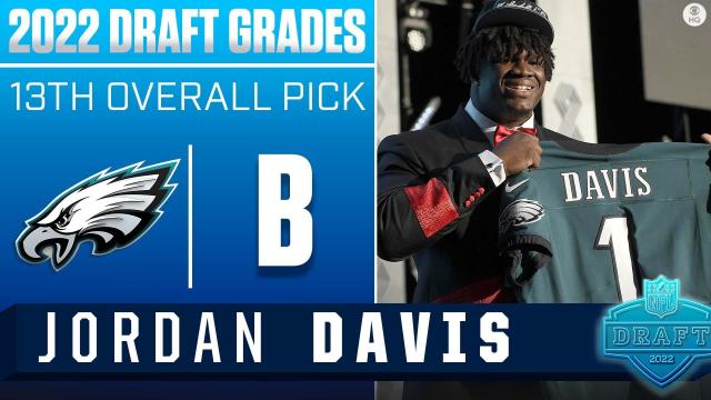 Eagles sign 2022 No. 13 pick Jordan Davis