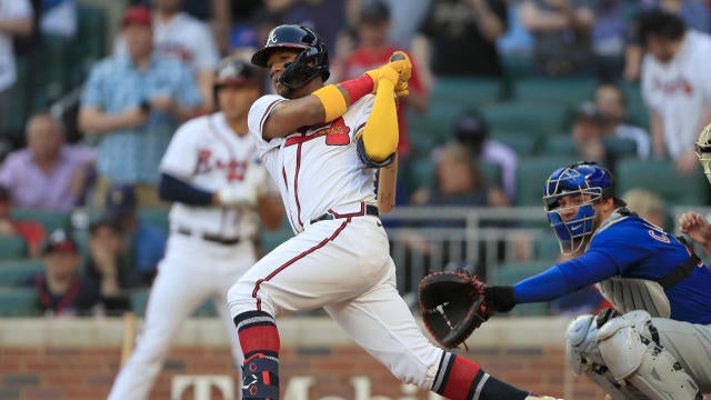 The Braves led the division in home runs last year. Ronald Acuña