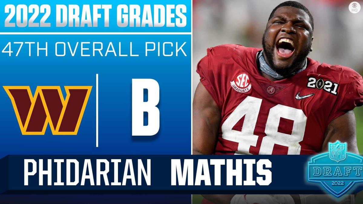 Rivals on Twitter: With the No.47 pick in the #NFLDraft the @Commanders  select Alabama DL Phidarian Mathis. Mathis was a four-star and No. 4 in the  state of Louisiana in the Class