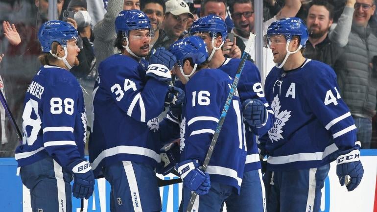 Toronto Maple Leafs Getty Celebrate 2022
