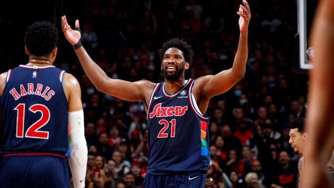 Joel Embiid Getty Philadelphia 76ers Sixers