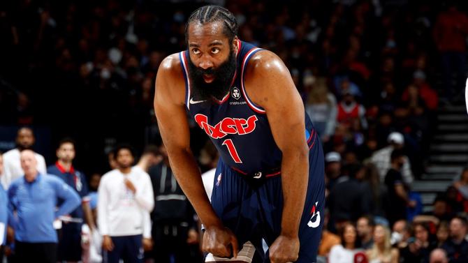 James Harden Getty Philadelphia 76ers