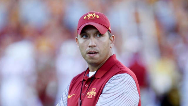 Matt Campbell reacts to Iowa State's 