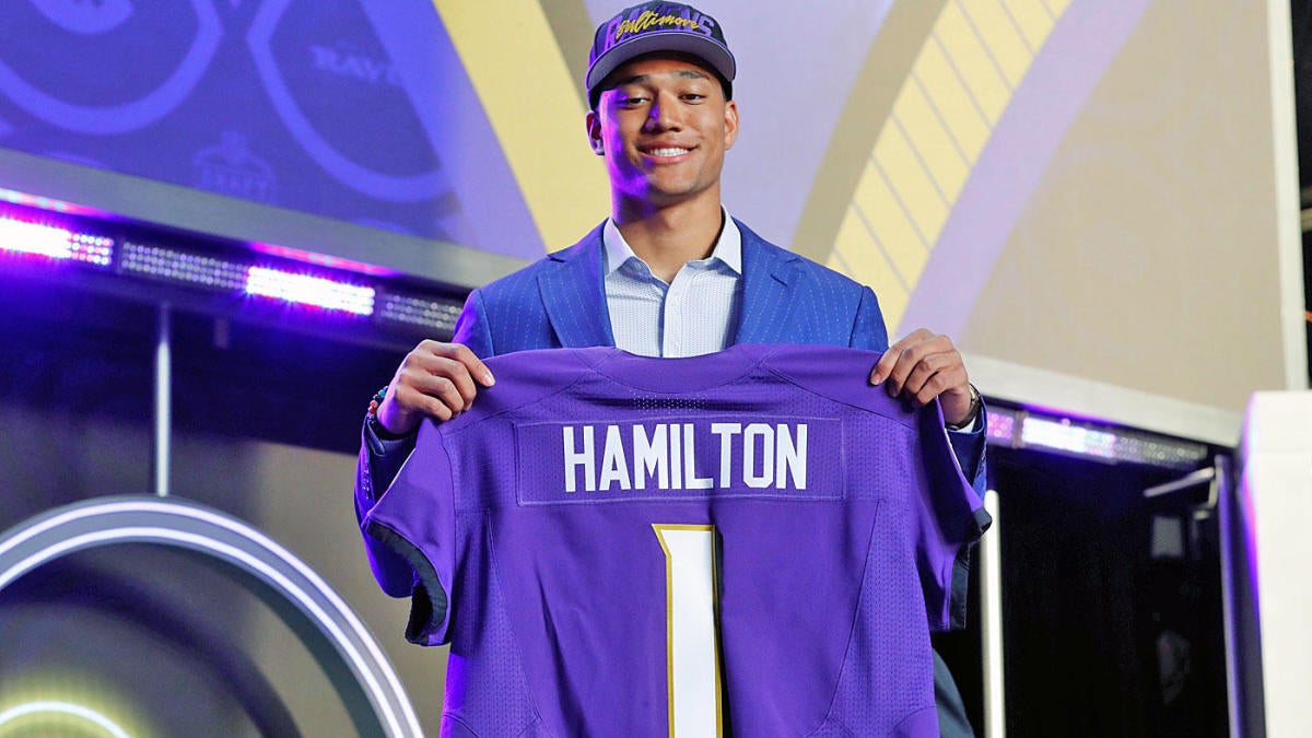 NFL first-round draft picks contract tracker: Ravens sign No. 14 overall selection Kyle Hamilton