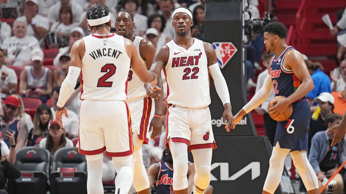 Heat vs. 76ers score: Miami overpowers Joel Embiid-less Philadelphia in second half, grabs 1-0 series lead