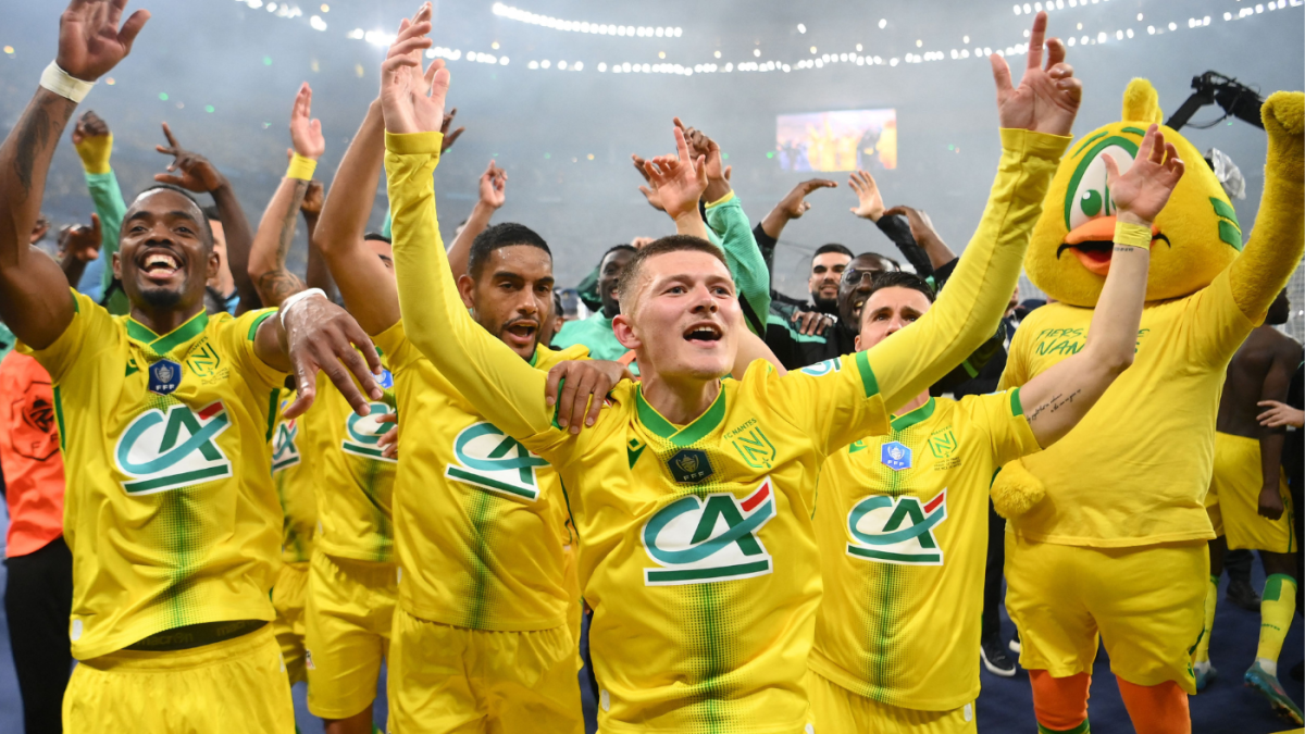 FC Nantes overcome a 21-year trophy drought as they lift the Coupe de France