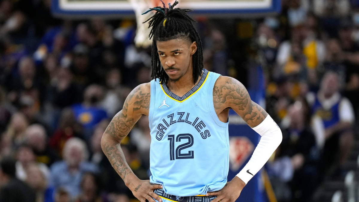 Ja Morant injury update: Grizzlies star to miss Game 4 against Warriors with right knee soreness – CBS Sports