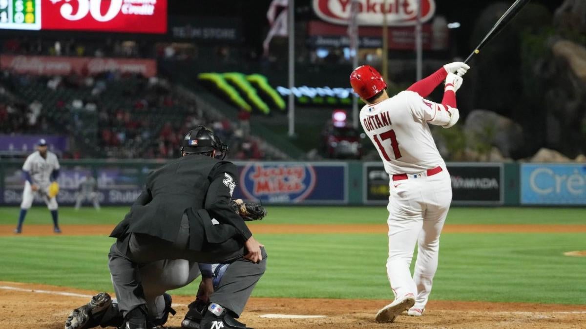 Angels’ Shohei Ohtani hits first career grand slam in two-homer game vs. Rays