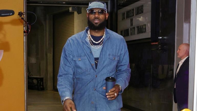 LeBron James Getty Los Angeles Lakers