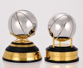 NBA unveils redesigned NBA Finals trophy, announces new conference finals  MVP awards