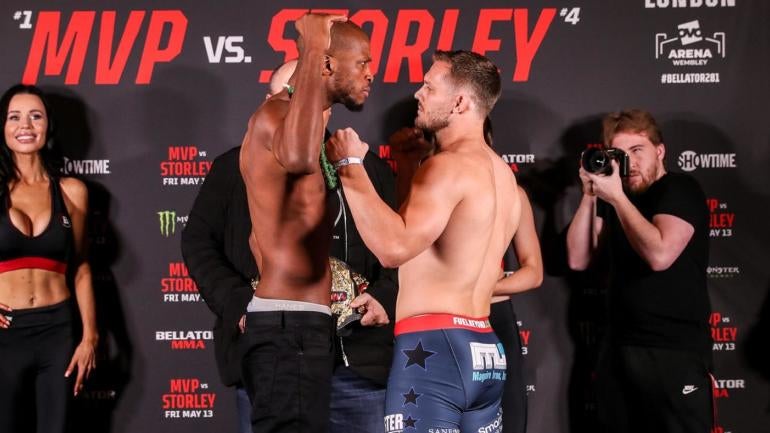 Michael Page (MVP) vs. Logan Storley at Bellator 281 a.k.a. Bellator London weigh in mma news