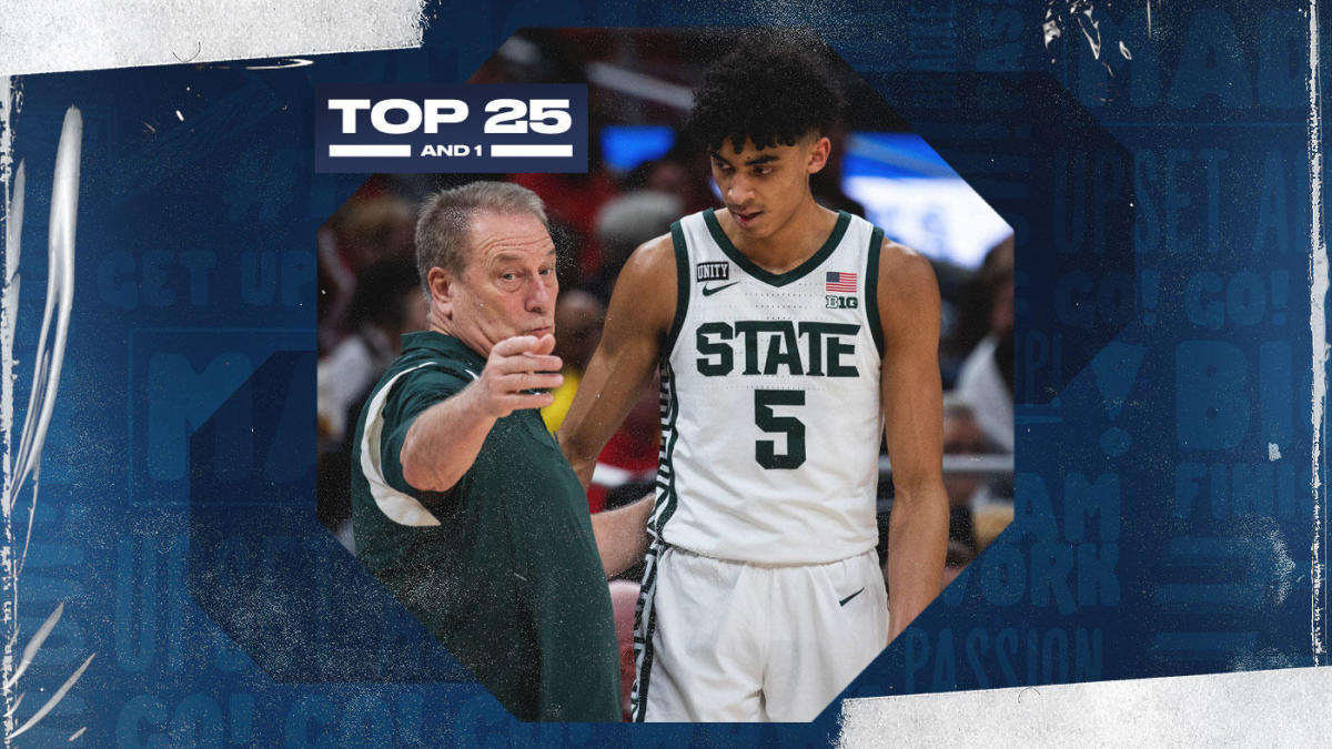 cbssports.com - Gary Parrish - College basketball rankings: Michigan State's Max Christie to stay in NBA Draft, Spartans drop in Top 25 And 1