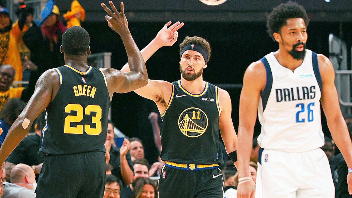 Pontuação do Warriors Mavericks: retorno do Golden State às finais da NBA, com Klay Thompson marcando 32 gols;  A corrida de Luka Doncic acabou