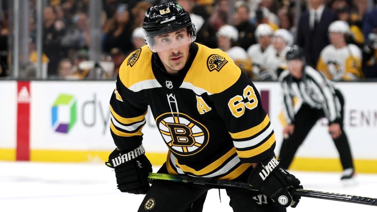 Boston Bruins on X: 🎥 Brad Marchand following the B's OT loss in Game 2:  On to the next onewe're 1-1, there's five games leftwe've got to  stick with it and stay