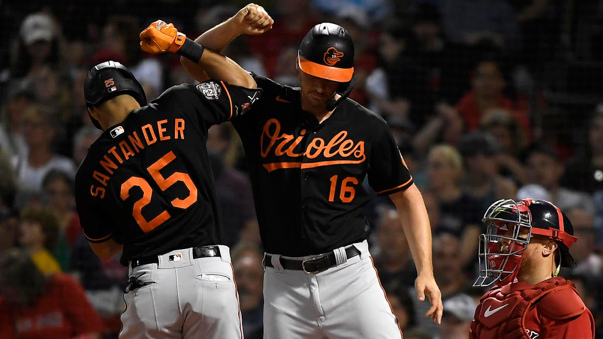 Tonight, the @Orioles became the first pro team to wear uniforms