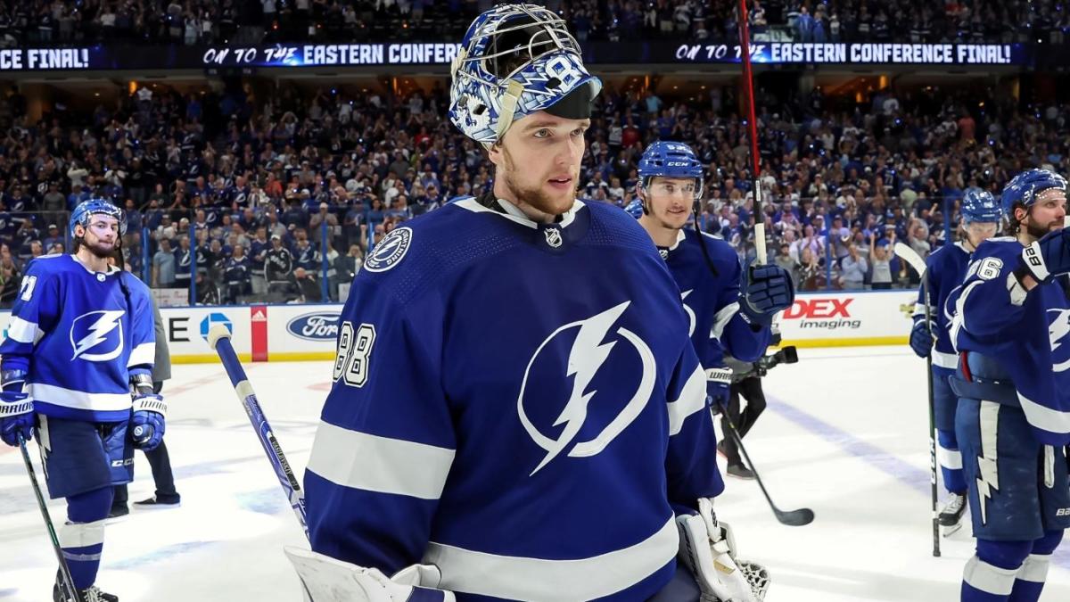 Andrei Vasilevskiy Taking It Slow To Start Training Camp - The Hockey News Tampa  Bay Lightning News, Analysis and More