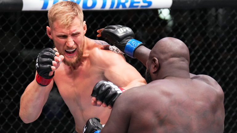 Resultados de UFC Fight Night, destacados: Alexander Volkov detuvo a Zyrzinho Rosenstruik en la primera ronda.