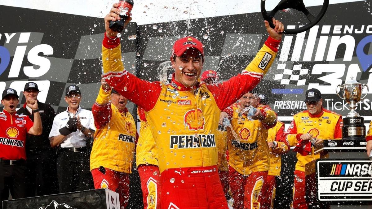 NASCAR Cup Series At Gateway: Joey Logano Outduels Kyle Busch To Win In ...