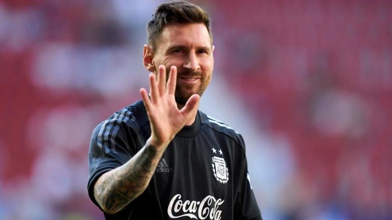 Lionel Messi mencetak lima gol terbaik pribadi untuk Argentina dalam kemenangan persahabatan atas Estonia