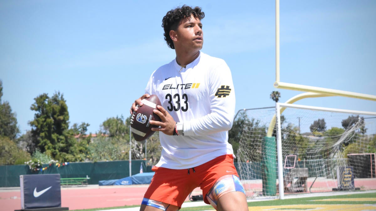 Dylan Raiola Elite 11 Los Angeles Regional Highlights - CBSSports.com