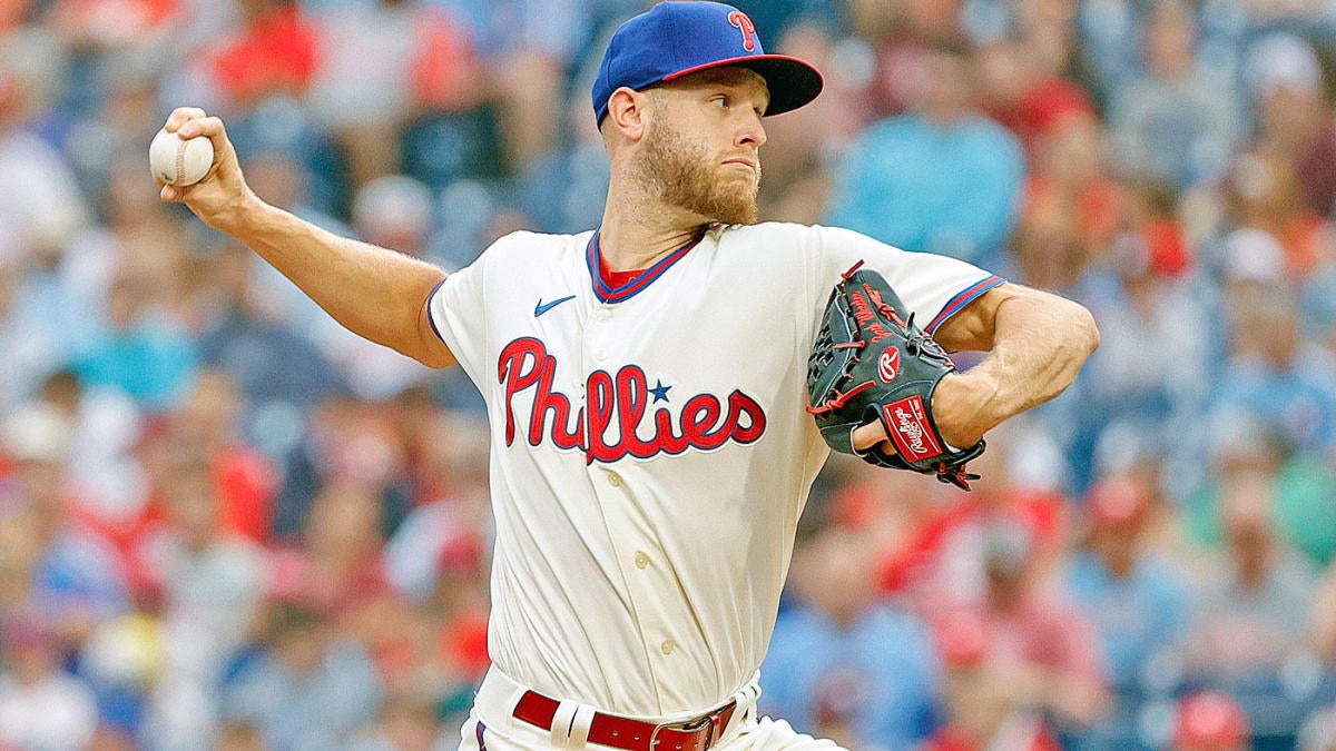 Phillies' Zack Wheeler records eight K's in six IP against Diamondbacks