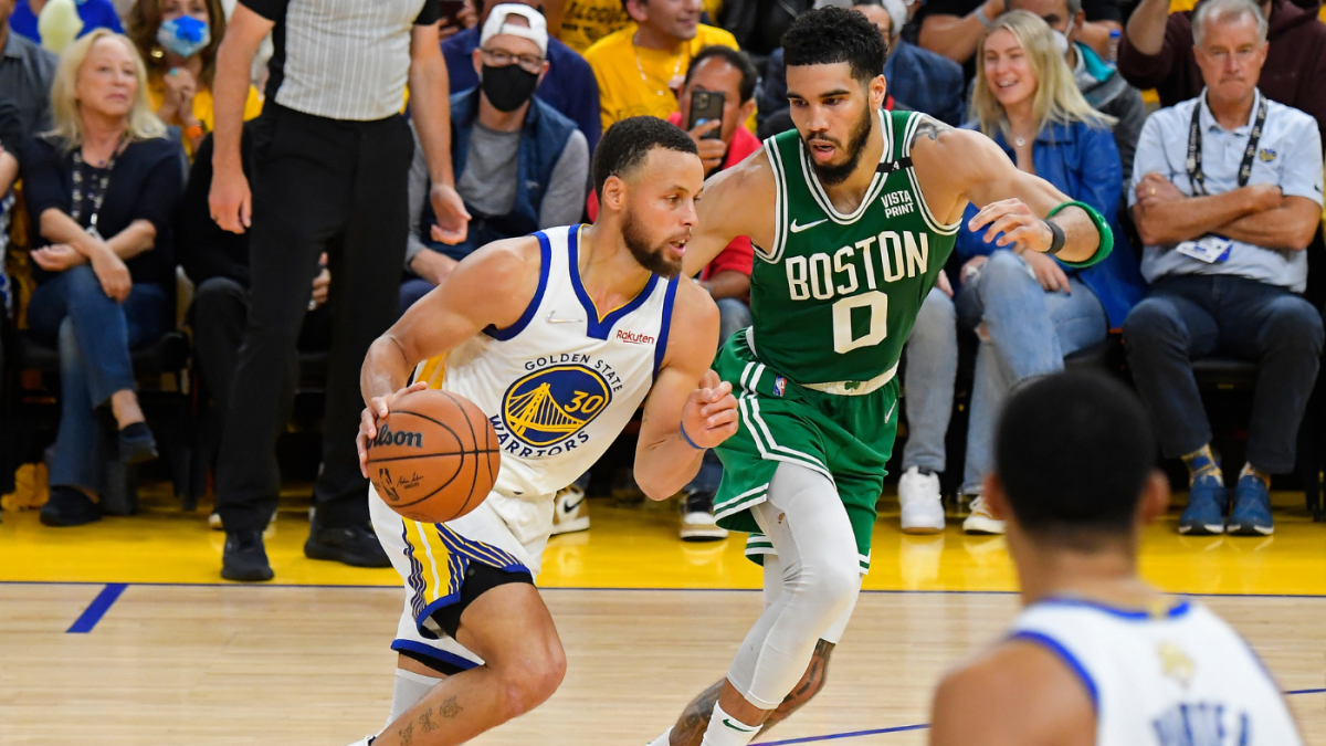 Warriors-Celtics prediction pick odds spread line for 2022 NBA Finals Game 5 – CBS Sports