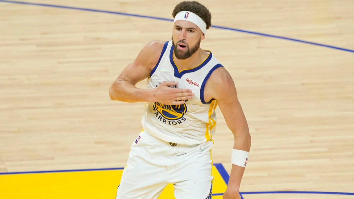 Warriors' Klay Thompson (knee soreness) misses game vs. Jazz