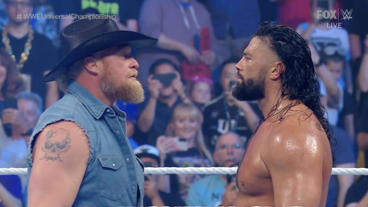 Resultados, resumen y puntuaciones de WWE SmackDown: Brock Lesnar regresa después de que Roman Reigns venciera a Riddle en una pelea por el título