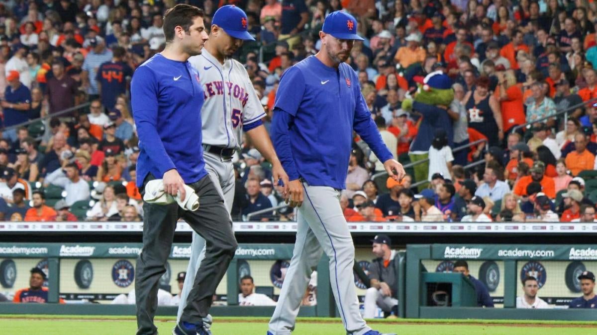 Carlos Carrasco injury: Mets starter leaves in 3rd inning vs. Astros due to  back tightness