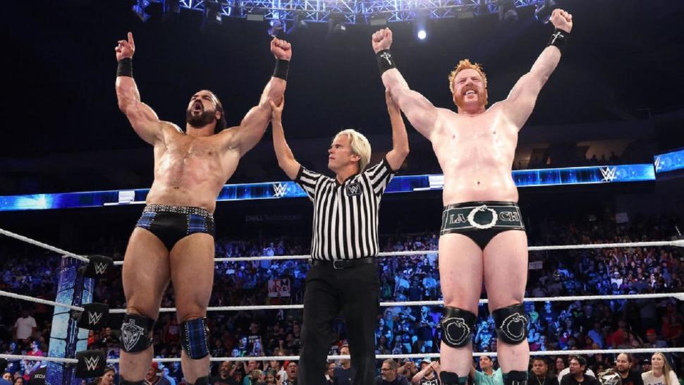 Drew McIntyre and Sheamus on WWE SmackDown pro wrestling news