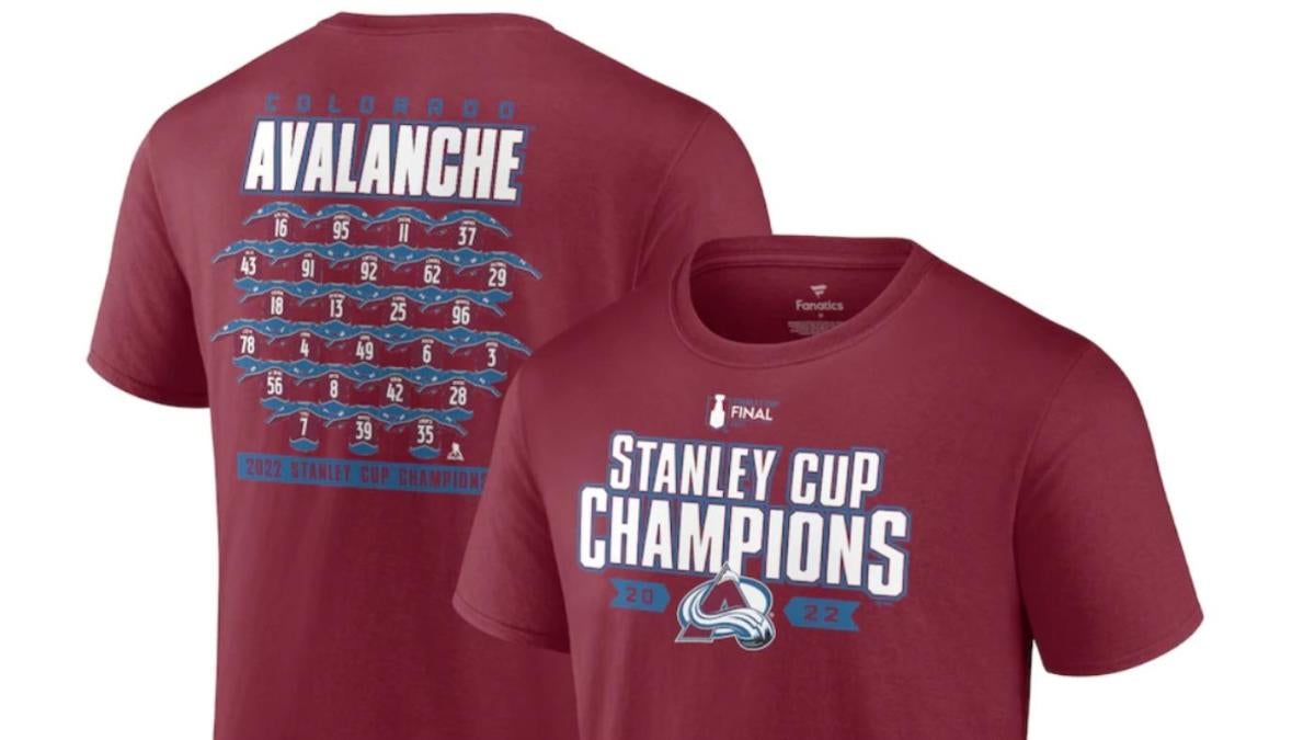 Colorado Avalanche NHL Stanley Cup Champions 2022 Shirt t-shirt