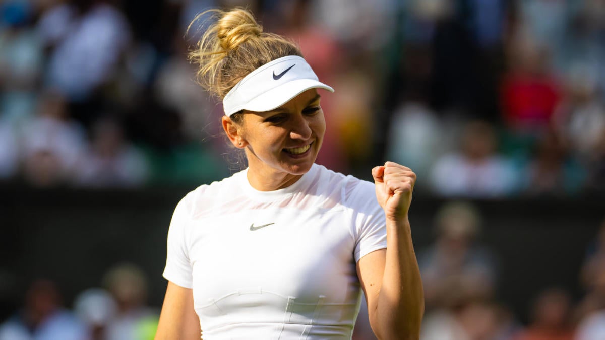 2022 Wimbledon odds, women's quarterfinal predictions: Tennis expert reveals Halep vs. Anisimova picks