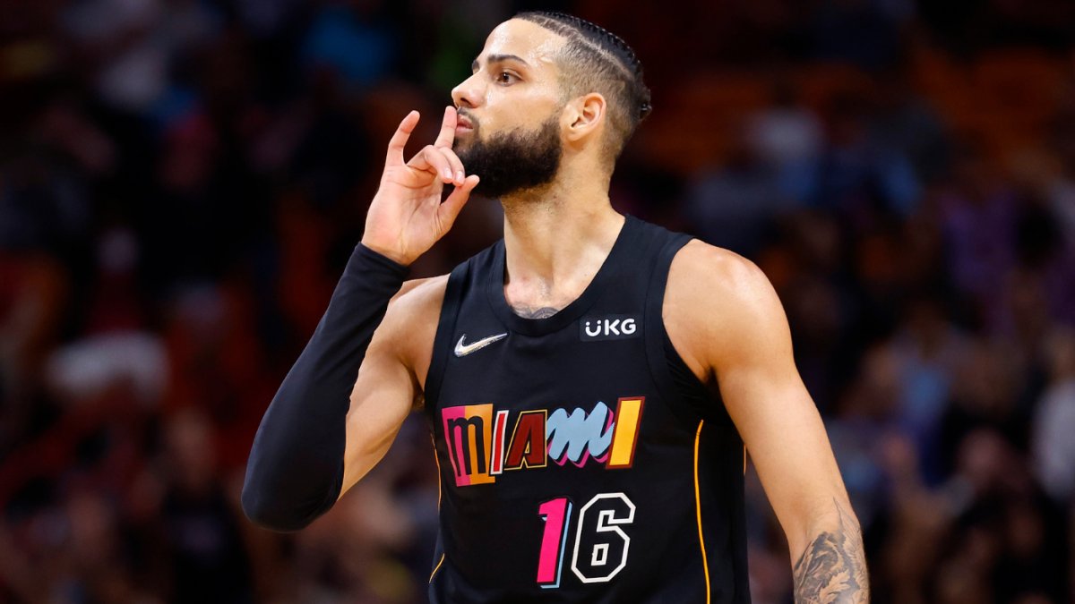 Caleb Martin helps Miami Heat spring one of NBA's biggest playoff
