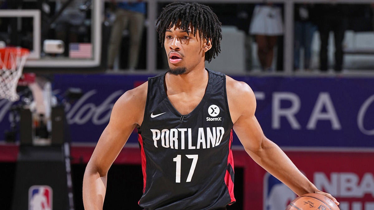 Blazers rookie Shaedon Sharpe to miss rest of Summer League due to small labral tear in left shoulder